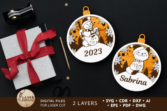 Download Custom Name Christmas Toy, Multilayer - Premium Resources