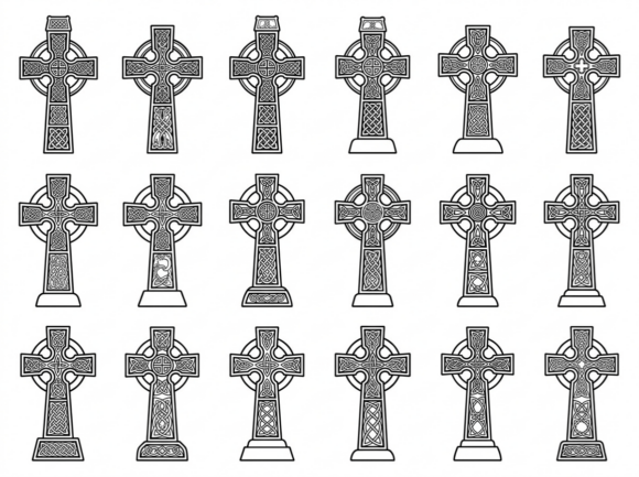 Download Celtic Cross Clipart Bundle - Premium Resources