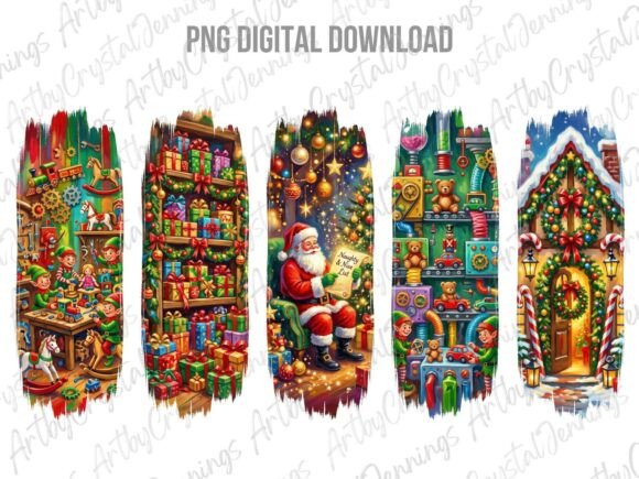 Download Christmas Toy Shop Brushstroke PNG - Christmas toy Collection