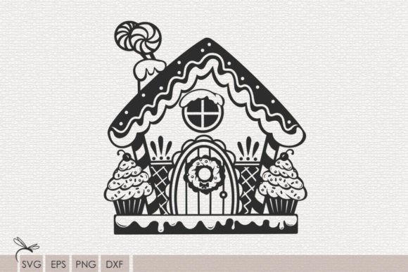 Download Gingerbread House Svg Files for Cricut - Svg files Collection
