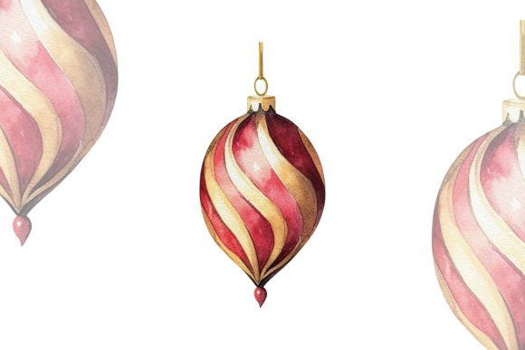 Download Watercolor Christmas Toy Clipart, PNG - Premium Bundle